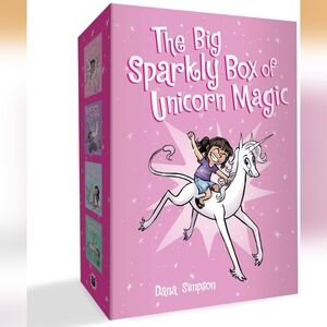 2/$20 The Big Sparkly Box of Unicorn Magic - Pink Boxed Set